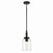 Kichler Canada - One Light Mini Pendant - Madden - Black- Union Lighting Luminaires Decor