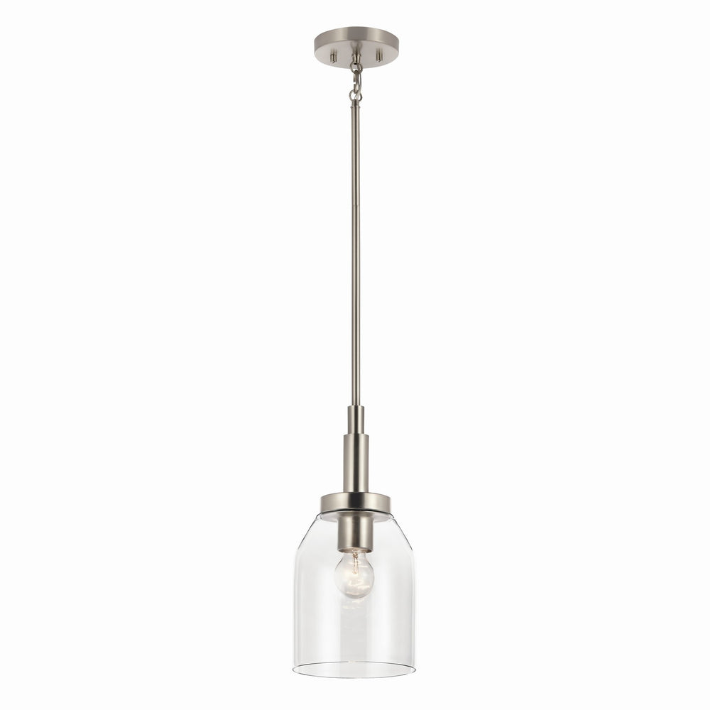Kichler Canada - One Light Mini Pendant - Madden - Brushed Nickel- Union Lighting Luminaires Decor