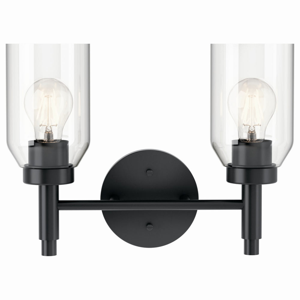 Kichler Canada - Two Light Vanity - Madden - Black- Union Lighting Luminaires Decor