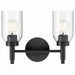 Kichler Canada - Two Light Vanity - Madden - Black- Union Lighting Luminaires Decor