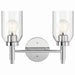 Kichler Canada - Two Light Vanity - Madden - Chrome- Union Lighting Luminaires Decor