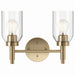 Kichler Canada - Two Light Vanity - Madden - Champagne Bronze- Union Lighting Luminaires Decor