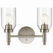Kichler Canada - Two Light Vanity - Madden - Brushed Nickel- Union Lighting Luminaires Decor