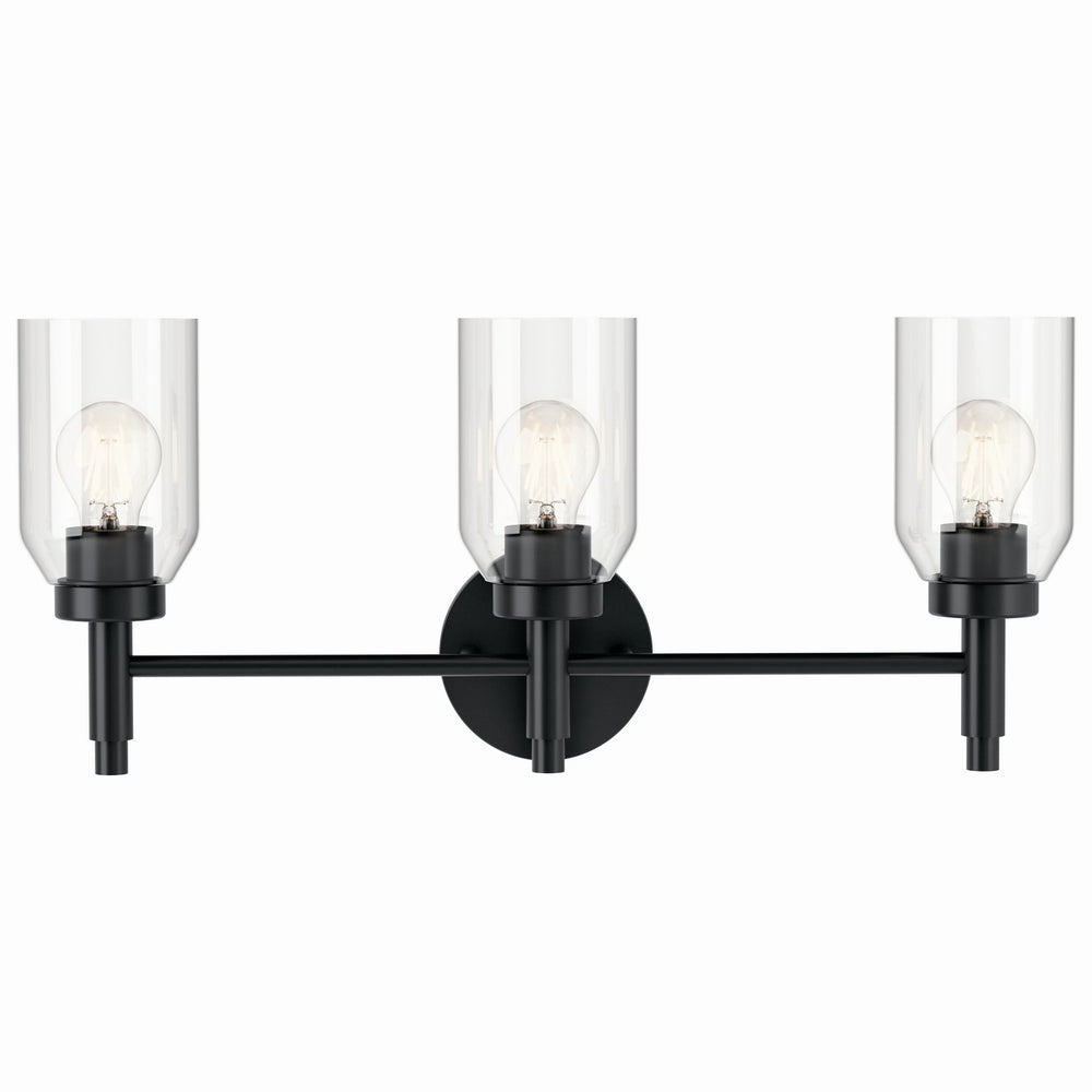 Kichler Canada - Three Light Vanity - Madden - Black- Union Lighting Luminaires Decor