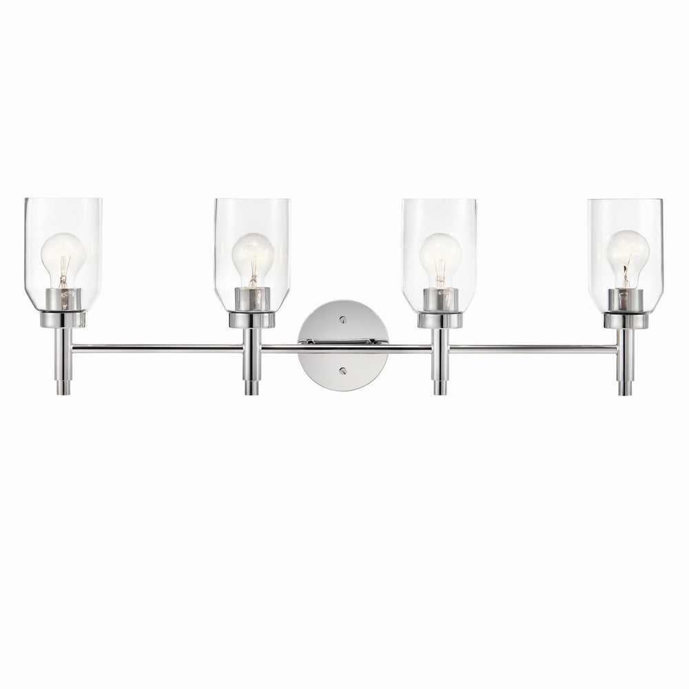 Kichler Canada - Four Light Vanity - Madden - Chrome- Union Lighting Luminaires Decor