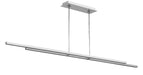 Visual Comfort Modern - LED Linear Suspension - Stagger - Polished Stainless Steel- Union Lighting Luminaires Decor