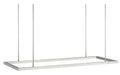 Visual Comfort Modern - LED Linear Suspension - Stagger - Polished Stainless Steel- Union Lighting Luminaires Decor
