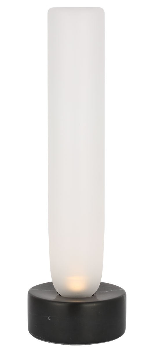 Visual Comfort Modern - LED Table Lamp - Volver - Black Marble- Union Lighting Luminaires Decor