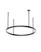 Visual Comfort Modern - LED Chandelier - Stagger - Nightshade Black- Union Lighting Luminaires Decor