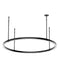 Visual Comfort Modern - LED Chandelier - Stagger - Nightshade Black- Union Lighting Luminaires Decor