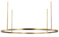 Visual Comfort Modern - LED Chandelier - Stagger - Hand Rubbed Antique Brass- Union Lighting Luminaires Decor