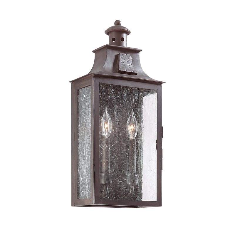 Troy Lighting Canada - Two Light Wall Lantern - Newton - Soft Off Black- Union Lighting Luminaires Decor