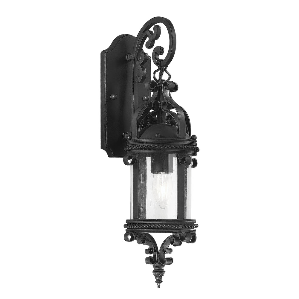 Troy Lighting Canada - One Light Wall Lantern - Pamplona - Soft Off Black- Union Lighting Luminaires Decor