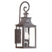Troy Lighting Canada - Three Light Wall Lantern - Newton - Soft Off Black- Union Lighting Luminaires Decor