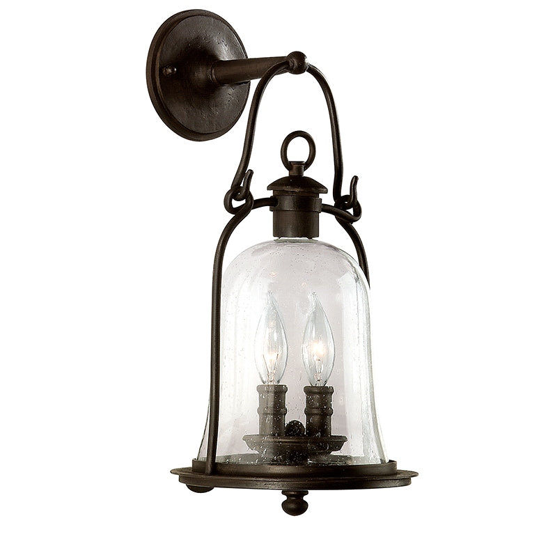 Troy Lighting Canada - Two Light Wall Lantern - Owings Mill - Textured Black- Union Lighting Luminaires Decor
