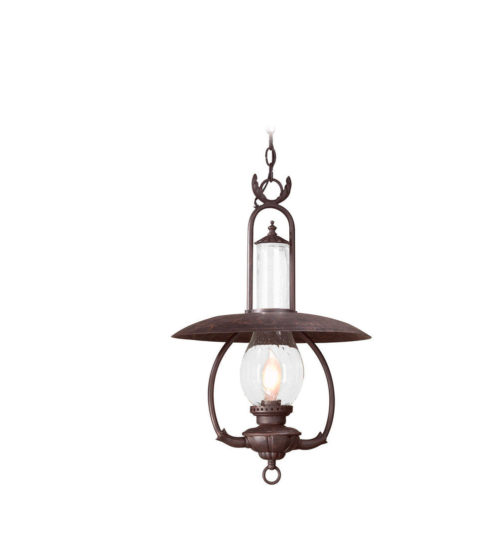 Troy Lighting Canada - One Light Hanging Lantern - La Grange - Soft Off Black- Union Lighting Luminaires Decor