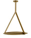 Visual Comfort Modern - LED Pendant - Cymbal - Natural Brass- Union Lighting Luminaires Decor