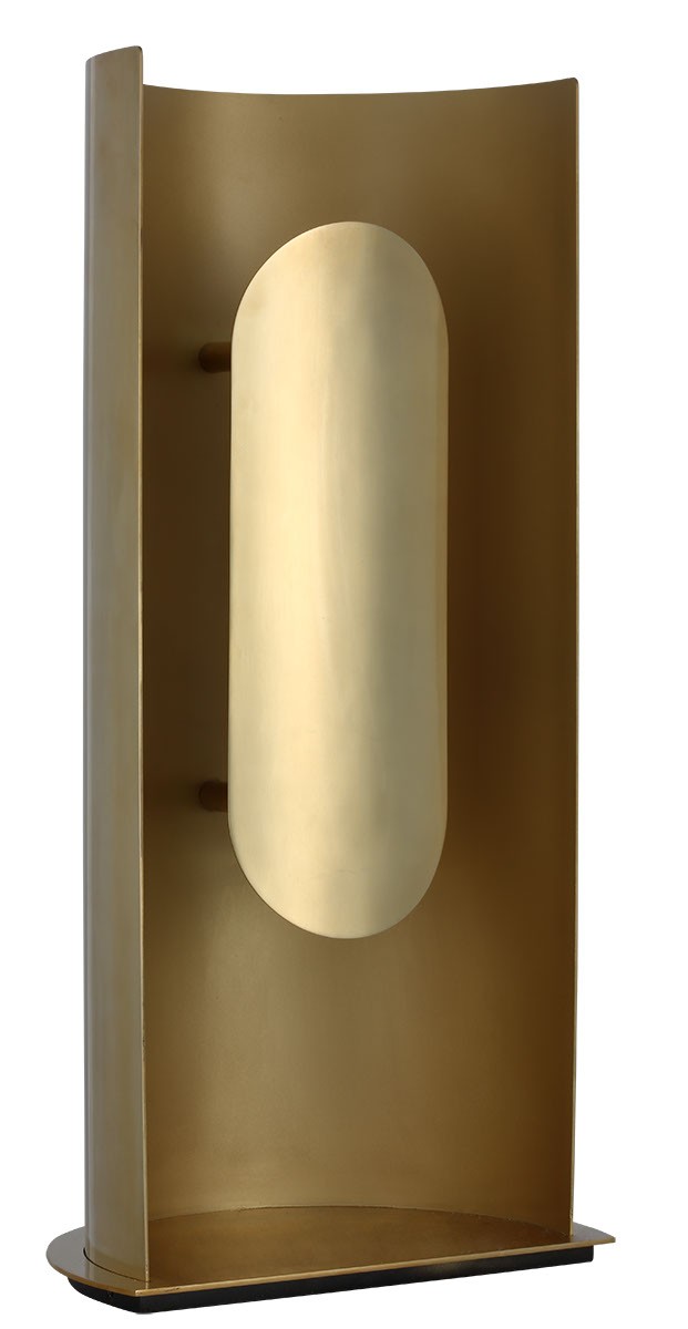 Visual Comfort Modern - LED Table Lamp - Shielded - Hand Rubbed Antique Brass- Union Lighting Luminaires Decor