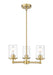 Z-Lite Canada - Three Light Chandelier - Thayer - Luxe Gold- Union Lighting Luminaires Decor