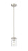 Z-Lite Canada - One Light Pendant - Thayer - Brushed Nickel- Union Lighting Luminaires Decor