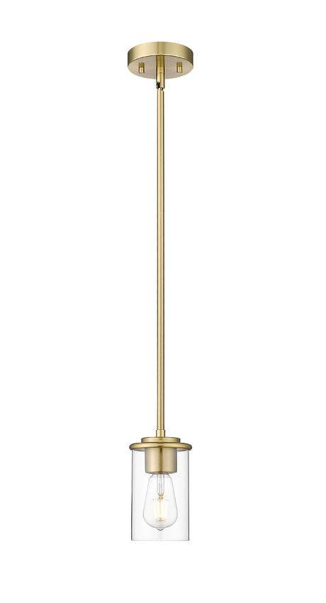 Z-Lite Canada - One Light Pendant - Thayer - Luxe Gold- Union Lighting Luminaires Decor