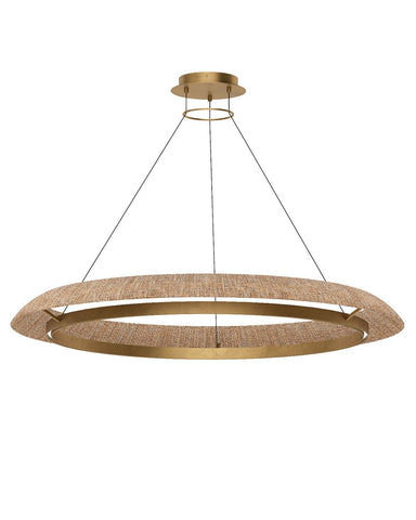 Visual Comfort Modern - LED Chandelier - Noa - Hand Rubbed Antique Brass- Union Lighting Luminaires Decor
