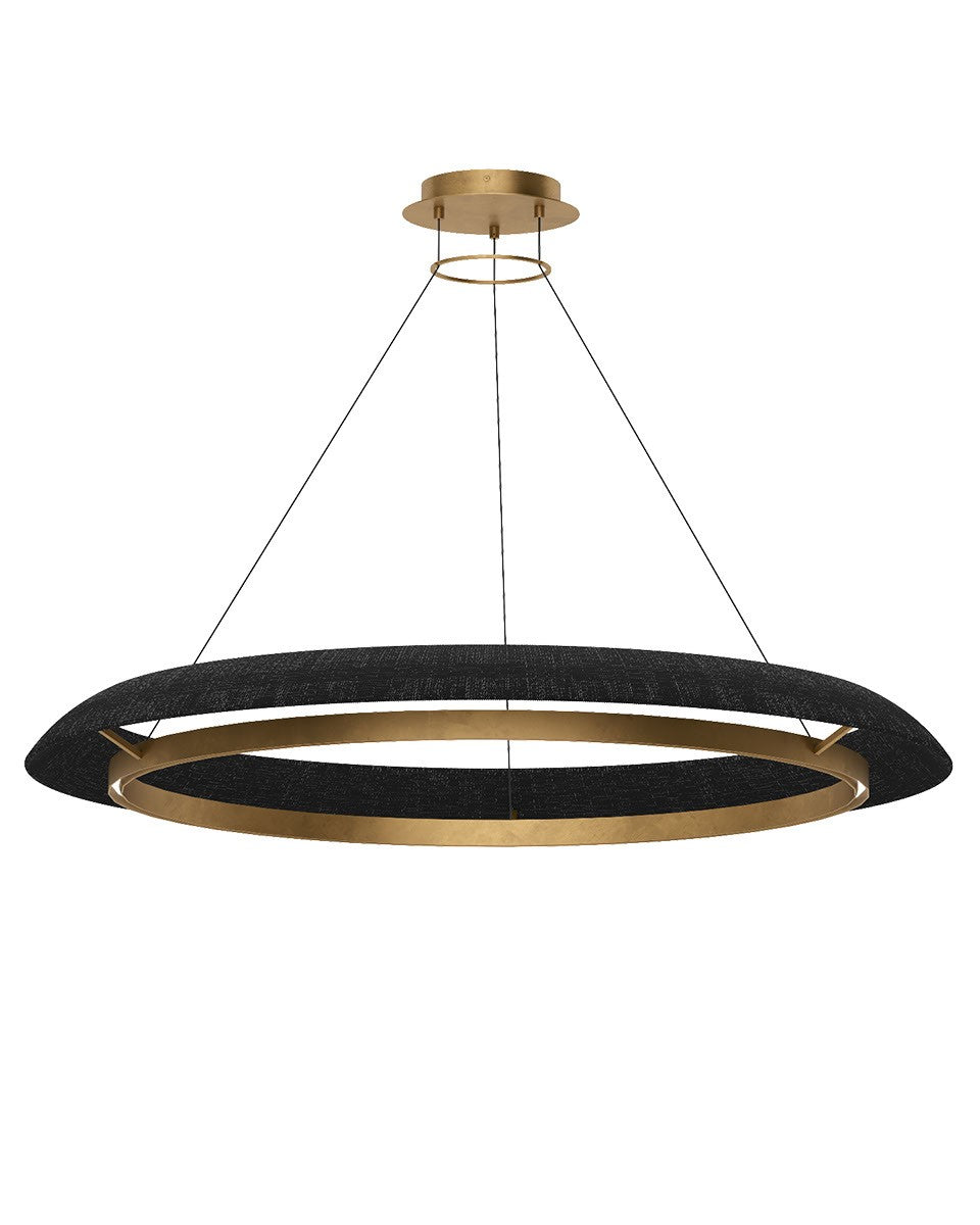 Visual Comfort Modern - LED Chandelier - Noa - Hand Rubbed Antique Brass- Union Lighting Luminaires Decor