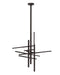 Visual Comfort Modern - LED Chandelier - Cityscape - Bronze- Union Lighting Luminaires Decor