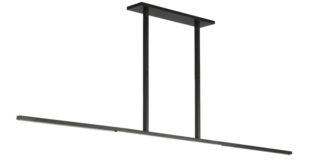 Visual Comfort Modern - LED Linear Chandelier - Cityscape - Bronze- Union Lighting Luminaires Decor