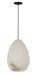 Visual Comfort Modern - One Light Pendant - Alina - Nightshade Black- Union Lighting Luminaires Decor