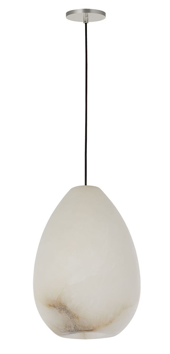 Visual Comfort Modern - One Light Pendant - Alina - Polished Nickel- Union Lighting Luminaires Decor