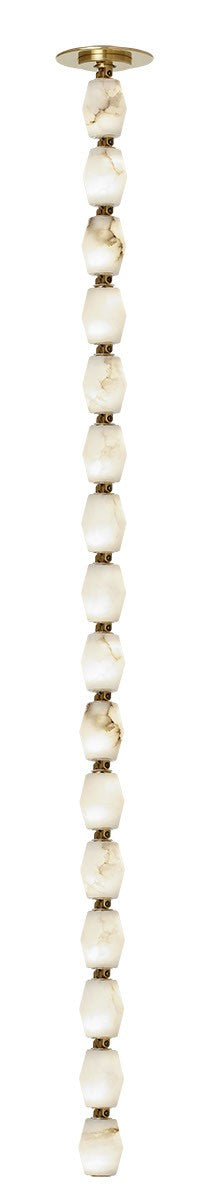 Visual Comfort Modern - LED Pendant - Collier - Hand Rubbed Antique Brass- Union Lighting Luminaires Decor
