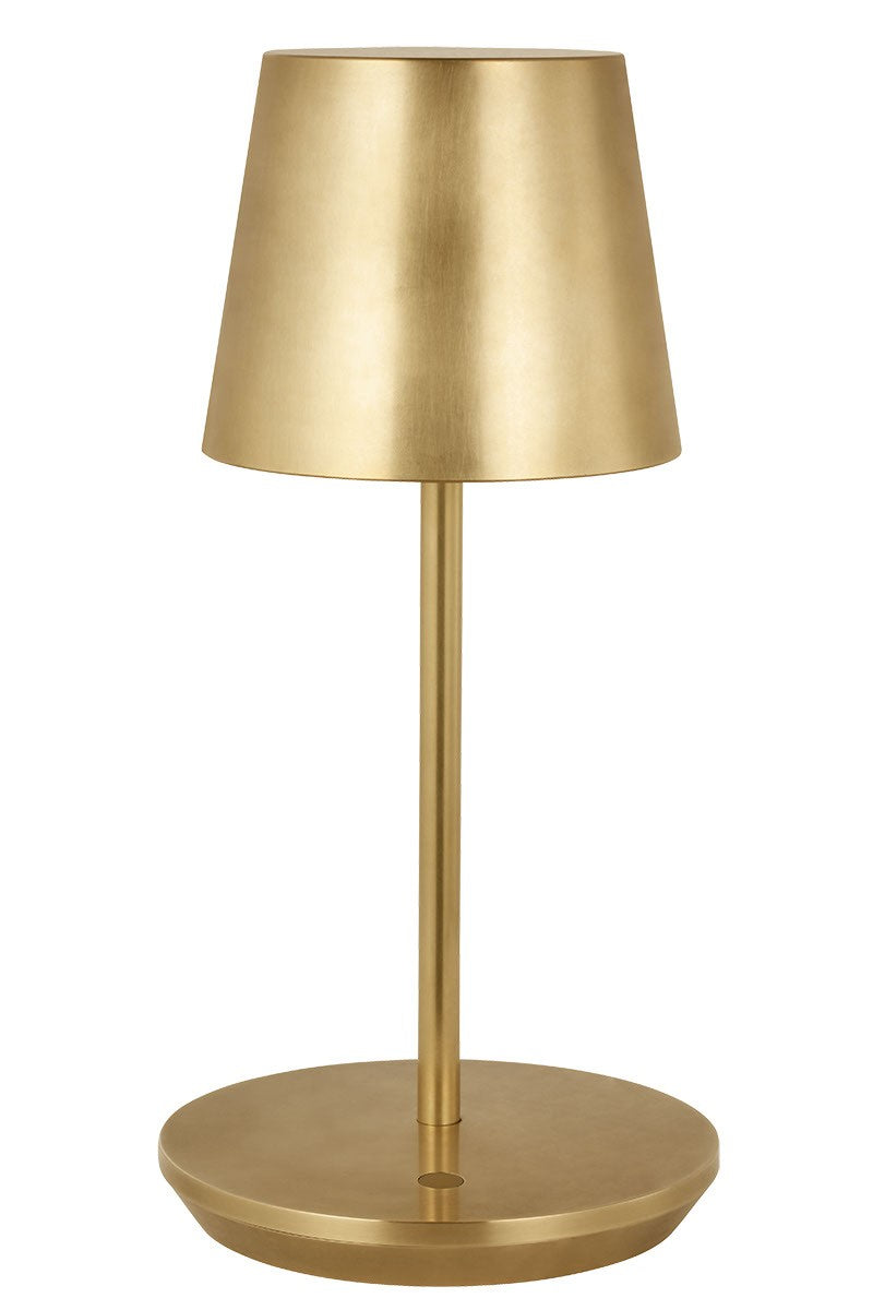 Visual Comfort Modern - LED Table Lamp - Nevis - Hand Rubbed Antique Brass- Union Lighting Luminaires Decor