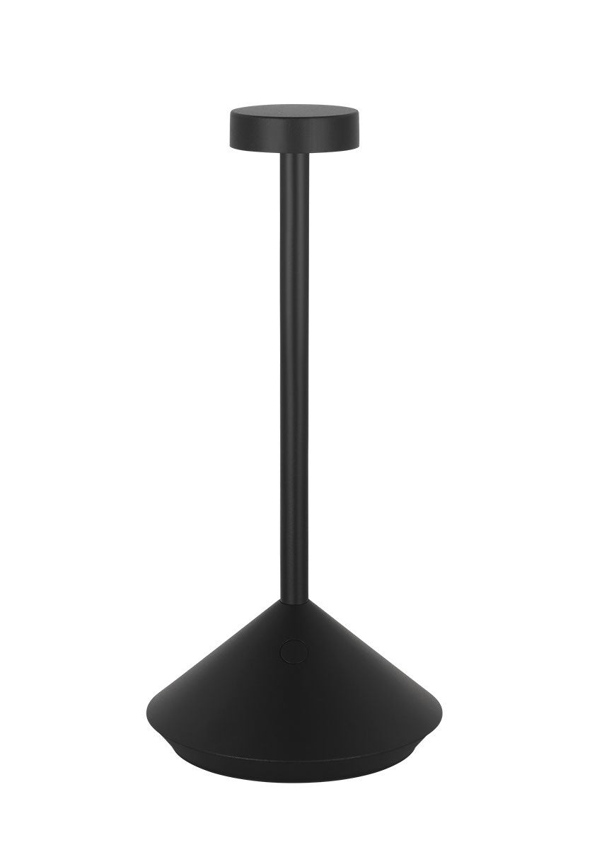 Visual Comfort Modern - LED Table Lamp - Moneta - Black- Union Lighting Luminaires Decor