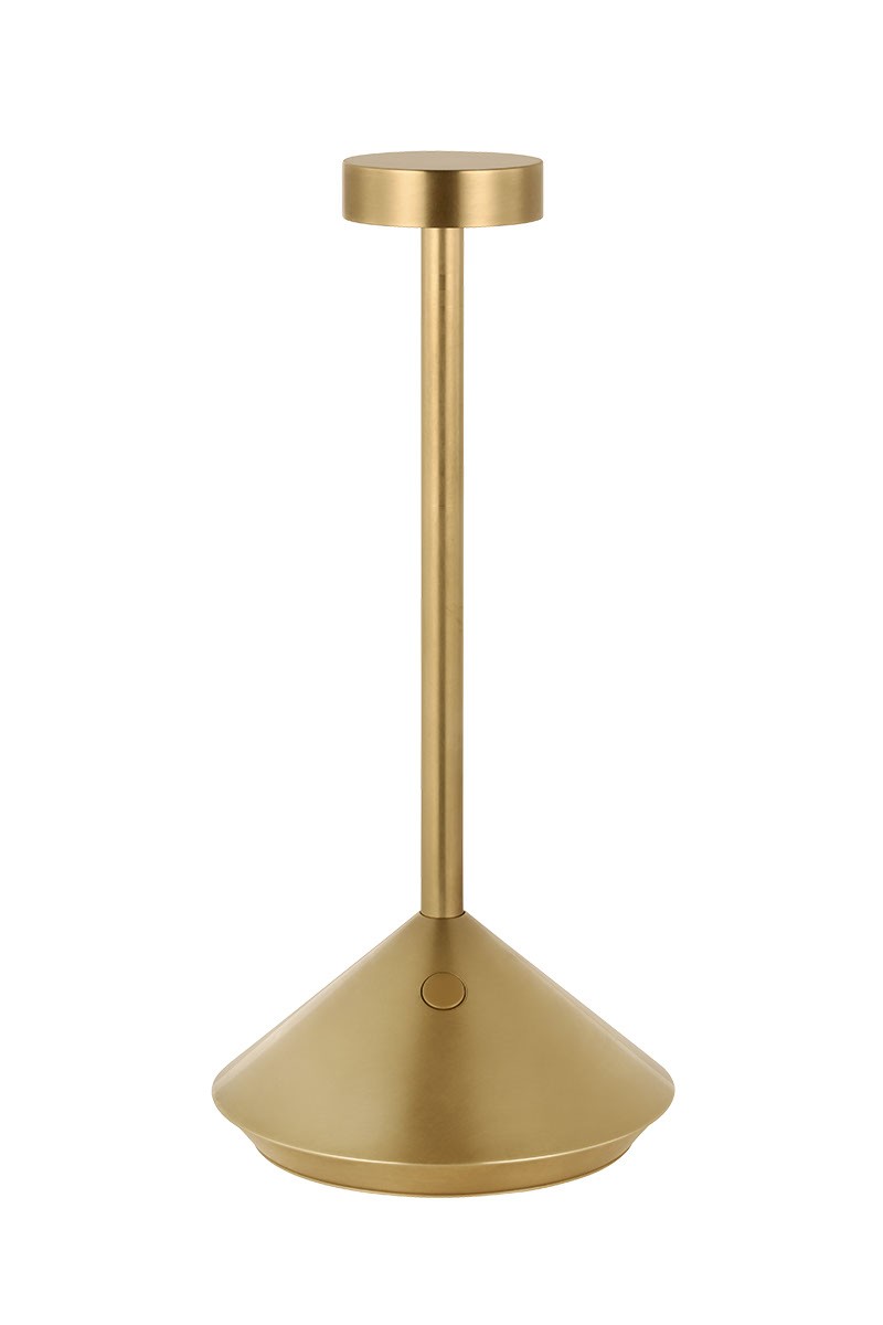 Visual Comfort Modern - LED Table Lamp - Moneta - Hand Rubbed Antique Brass- Union Lighting Luminaires Decor