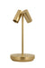 Visual Comfort Modern - LED Table Lamp - Doppia - Hand Rubbed Antique Brass- Union Lighting Luminaires Decor