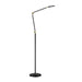Kendal Canada - LED Floor Lamp - Ican - Black & Brass- Union Lighting Luminaires Decor