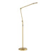 Kendal Canada - LED Floor Lamp - Ican - Brass- Union Lighting Luminaires Decor
