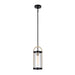 Artcraft Canada - One Light Pendant - Bonita - Black and Brushed Brass- Union Lighting Luminaires Decor