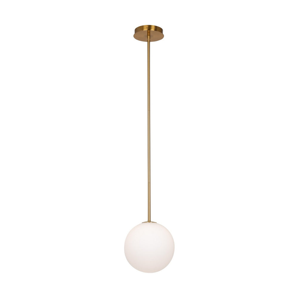 Artcraft Canada - One Light Pendant - Aurelia - Brass- Union Lighting Luminaires Decor