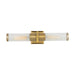 Artcraft Canada - Two Light Bathroom Vanity - Positano - Brushed Brass- Union Lighting Luminaires Decor