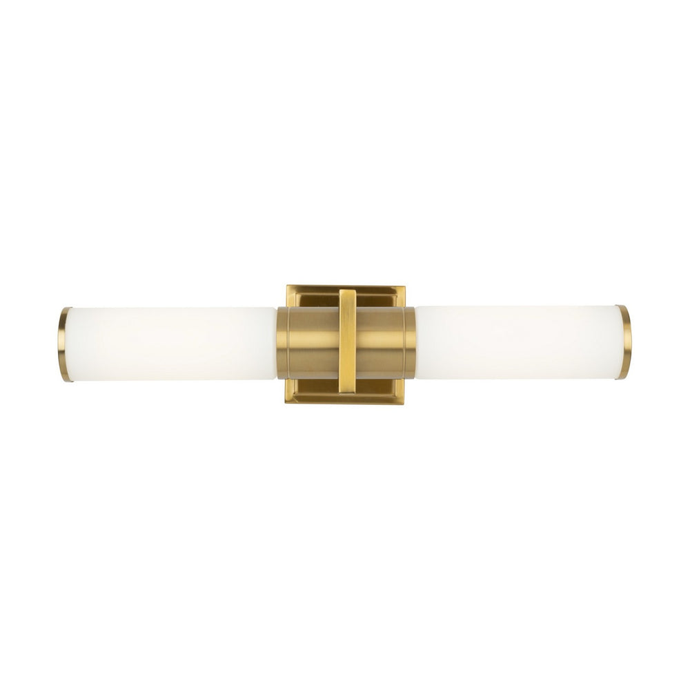 Artcraft Canada - Two Light Bathroom Vanity - Positano - Brushed Brass- Union Lighting Luminaires Decor