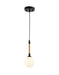 Artcraft Canada - One Light Pendant - Capilano - Black- Union Lighting Luminaires Decor