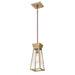 Artcraft Canada - One Light Pendant - Lucian - Brushed Brass- Union Lighting Luminaires Decor