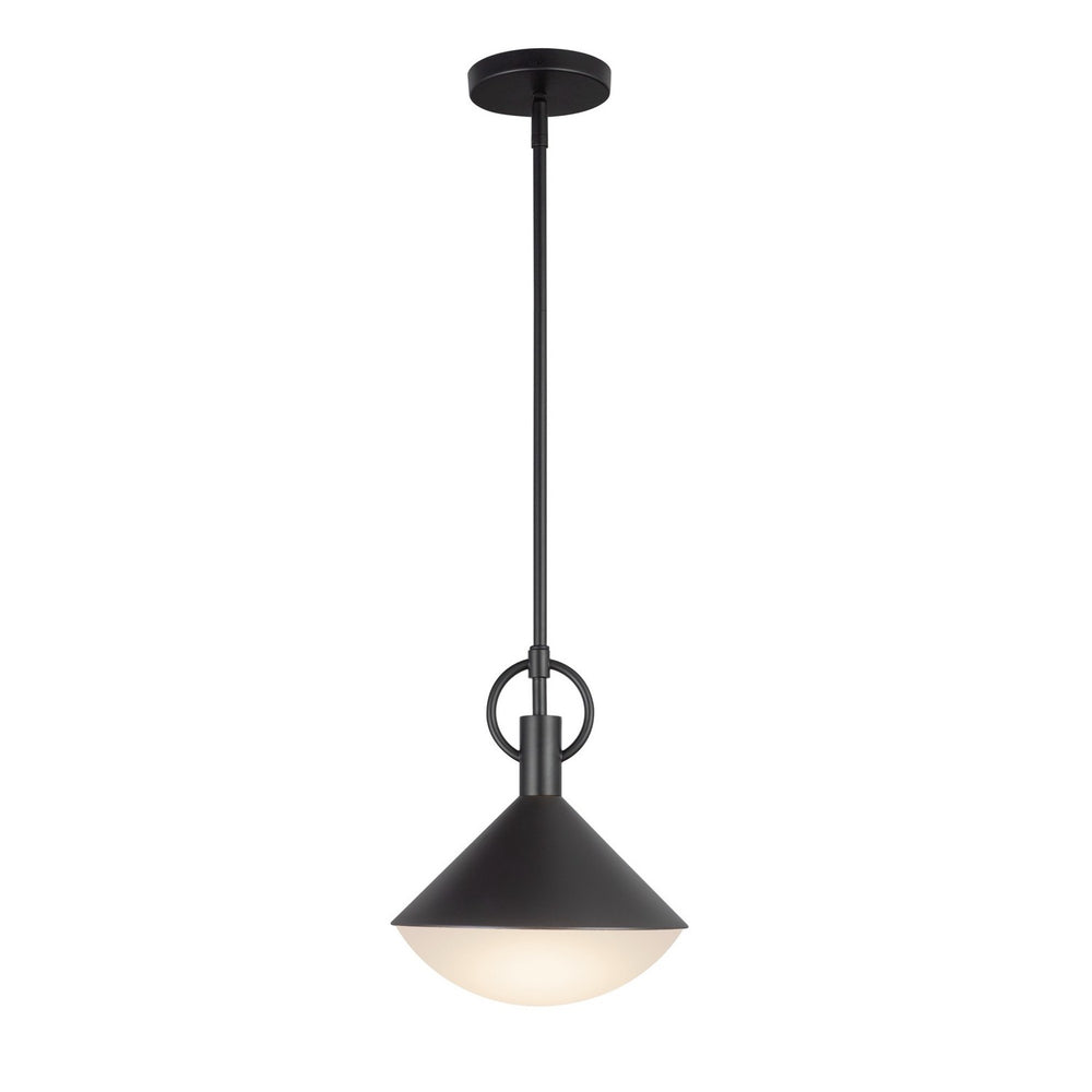 Artcraft Canada - One Light Pendant - Abruzzo - Black- Union Lighting Luminaires Decor