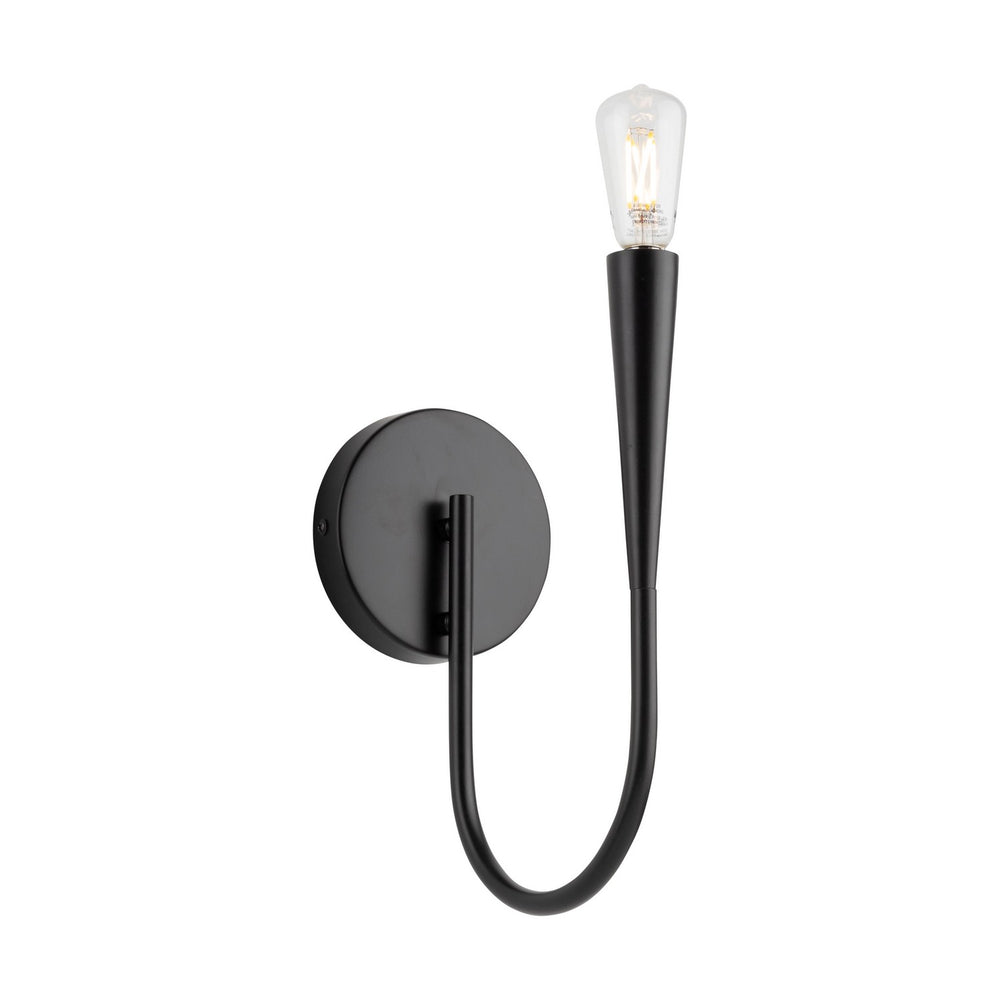 Artcraft Canada - One Light Wall Sconce - Bronte - Black- Union Lighting Luminaires Decor