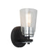 Artcraft Canada - One Light Bathroom - Essex - Black and Chrome- Union Lighting Luminaires Decor