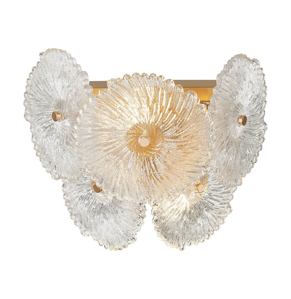 Artcraft Canada - Two Light Wall Sconce - Bloom - Brass- Union Lighting Luminaires Decor