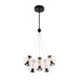 Artcraft Canada - LED Chandelier - Arlo - Black- Union Lighting Luminaires Decor