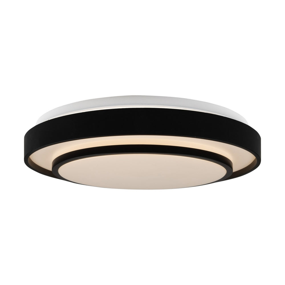 Artcraft Canada - LED Flush Mount - Aziza - Black- Union Lighting Luminaires Decor